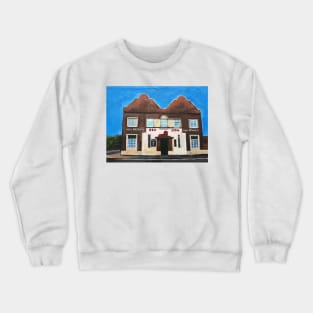 Hull, Pub In Clarence Street Crewneck Sweatshirt